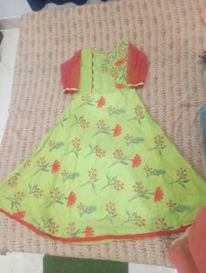 Beautiful Green Ethnic Gown