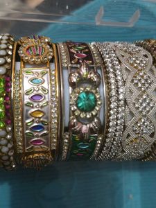 Assorted Indian Bangles Set