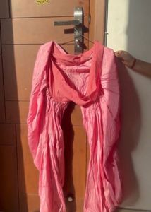 combo of 2 black and Pink Palazzo Pants