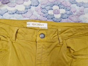 Women's Mustard Yellow Jeans
