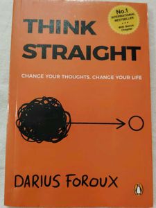 Think Straight by Darius Foroux - Self-Help Book