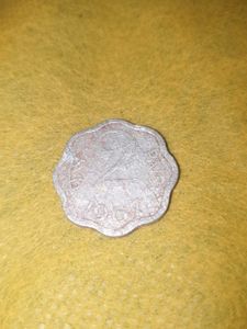 Vintage Two Rupee Coin