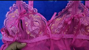 Pink Lace Bralette