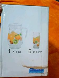 Jug And Glass Set (7pic)
