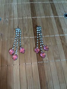 Exquisite Rhinestone &amp; Pink Gem Waist Chain