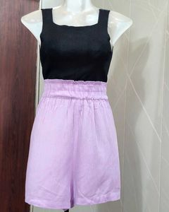 Stylish Lavender Shorts