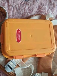 Cute Bee &amp; Bear Backpack &amp; Lunchbox Set