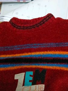 Cozy Striped Knit Sweater