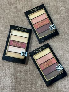 L'Oreal La Petite Eyeshadows Palettes.