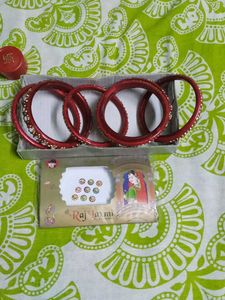 Indian Wedding Bangles, Bindi &amp; Sindoor