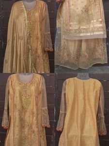 Elegant Embroidered Kurta Set with Palazzo