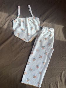 Ethnic Co-ord Set - Top & Pants