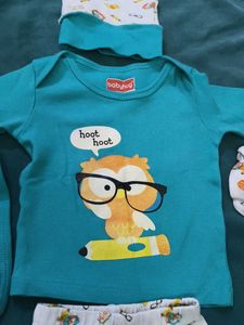 Cute Owl Baby Outfit Set for New born