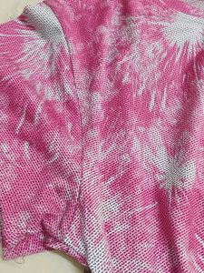 Pink Tie-Dye Twist Front T-Shirt