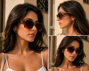 Gucci inspired brown Sunglass