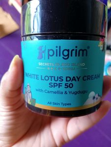 Pilgrim White Lotus Day Cream SPF 50