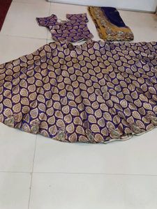 Designer Banarasi Lehenga Choli Set