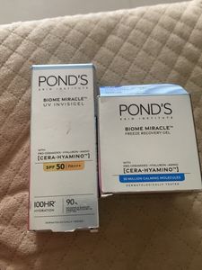 mosuriser and sunscreen
