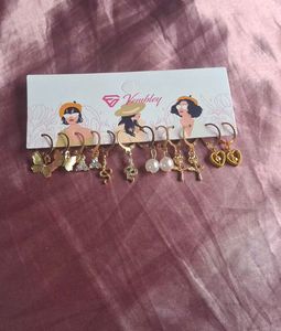 Vemblley 7-Piece Earring Set