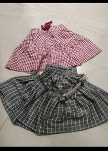 Cute Girls' Skirt Set pack of 2