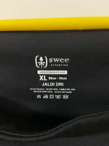 Swee Athletica Black Activewear Bottoms