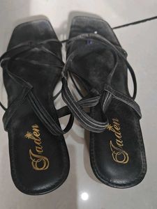 Jade Heels - Black - Size 7