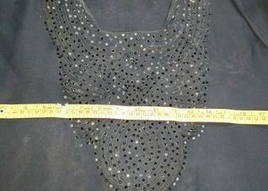 Elegant Black Embroidered Abaya Burqa Gone