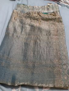 New Dual tone saree