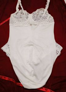 Very Sexy Lace Satin Bodysuit