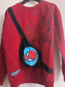 Spider-Man Red Sweatshirt