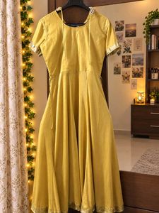 Exquisite Embellished Ethnic Gown with pant and du