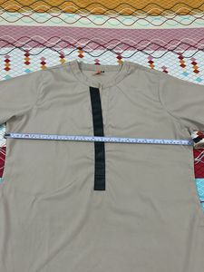Women's Beige Formal oversized top