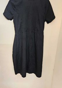 Little Black Dress with Zipper Detail