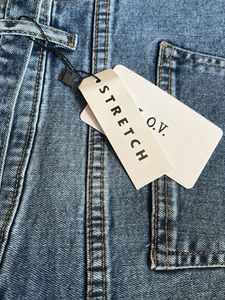Wide Leg Denim Jeans with Belt