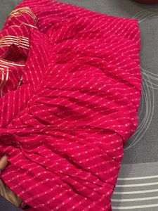 lehenga with blouse nd ruffle dupatta