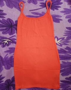 Shein Spaghetti Strap Ribbed Mini Bodycon Dress