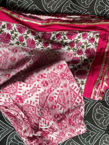 Anarkali With Pant And Dupatta