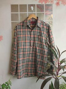 US POLO Plaid Button-Down Shirt