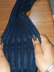 Blue Warm Short Dress100