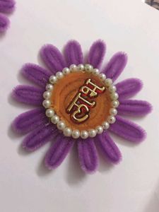 Decorative Shubh Labh Flower Charms