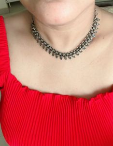 Oxidized Neck Chocker