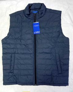 Unstd Padded Sleeveless bomber Jacke