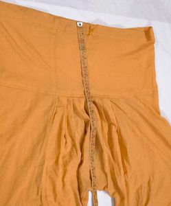 Stylish Orange Shalwar with Embroidery design