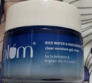 Plum Rice Water Brightening Gel Face Moisturizer