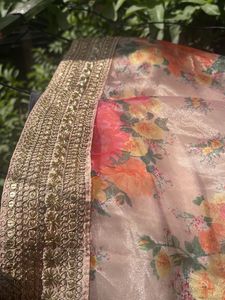 organza floweral skirt or lenga