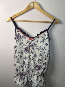 Floral Print Cami Top