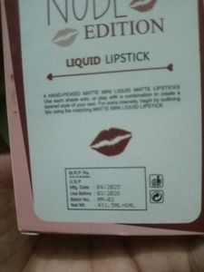matte mini lipsticks nude edition