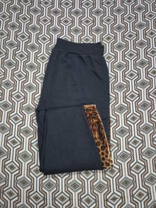 Stylish Leopard Print Track Pants