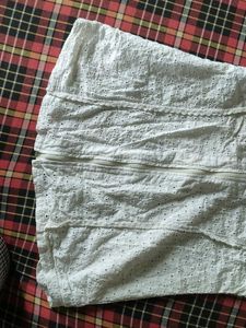 White Broderie Anglaise Sleeveless Top