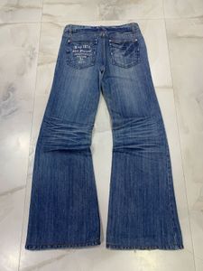 low rise bootcut jeans